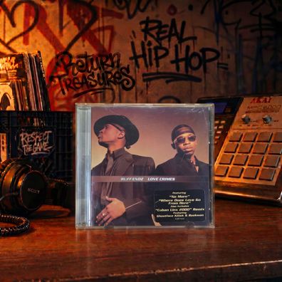 Ruff Endz Love Crimes CD Album 2000 Epic R&B Soul Hip-Hop Debütalbum No More