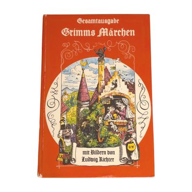 Grimms Märchen Gesamtausgabe Ludwig Richter Vintage Hardcover