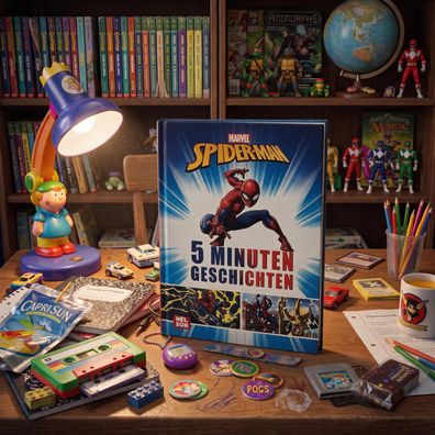 Marvel Spider-Man 5-Minuten-Geschichten Vorlesebuch Nelson Hardcover 80 Seiten