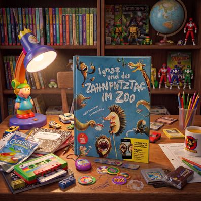 Ignaz und der Zahnputztag im Zoo Schoenwald Jakobs Boje Kinderbuch Zähneputzen