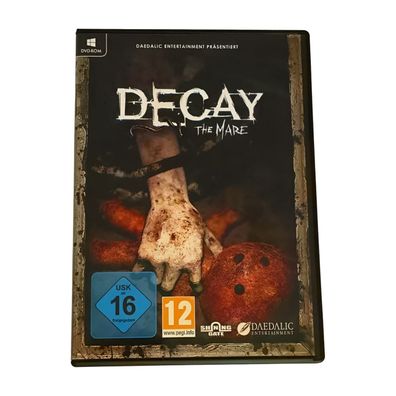 Decay The Mare PC DVD-ROM Daedalic Psycho Horror Adventure Alle 3 Kapitel Gut