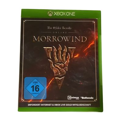 The Elder Scrolls Online Morrowind Xbox One Bethesda MMORPG Sehr Gut CIB RPG
