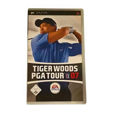 Tiger Woods PGA Tour 07 PSP PlayStation Portable EA Sports Golf Sehr Gut CIB