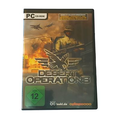 Desert Operations PC CD-ROM Online Strategie CIB sehr gut Looki 2010