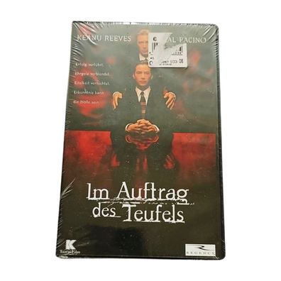 Im Auftrag des Teufels VHS Neu OVP Keanu Reeves Al Pacino FSK 16