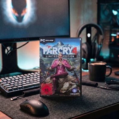 Far Cry 4 Limited Edition PC DVD Ubisoft Open World Shooter Deutsch USK 18
