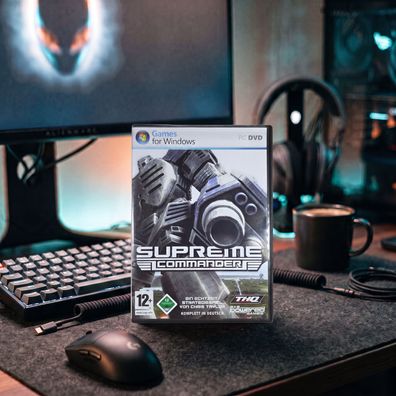 Supreme Commander PC DVD-ROM THQ 2007 Echtzeit Strategie Gas Powered Deutsch RTS