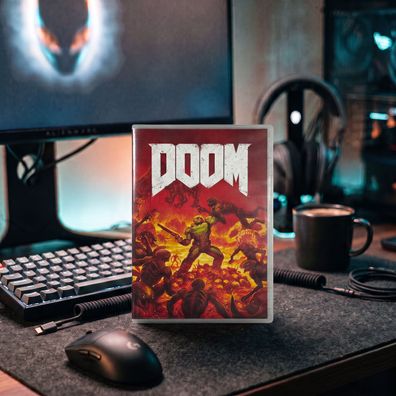 DOOM 2016 PC Spiel Ego-Shooter 100% Uncut USK 18 id Software Bethesda Wendecover