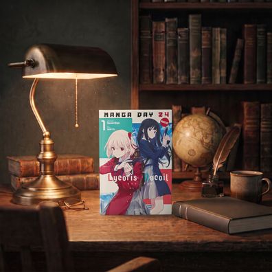 Lycoris Recoil Manga Day 2024 Sonderausgabe Panini Manga Spider Lily Action