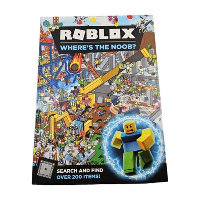 Roblox Where's the Noob Search and Find Book Englisch Hardcover Sehr Gut