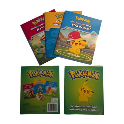 Pokemon 3 Abenteuerliche Vorlesegeschichten Carlson Verlag Sehr Gut
