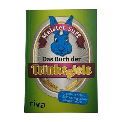 Das Buch der Trinkspiele von Meister Suff (2015, Taschenbuch)