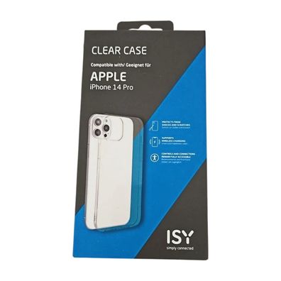 ISY ISC-1027 Clear Case Hülle Apple iPhone 14 Pro transparent TPU Neu OVP