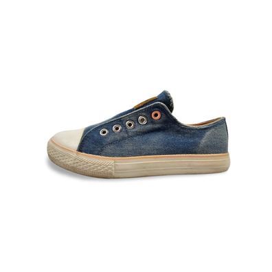 Creeks Slip-on Sneaker Damen Gr. 35 Denim Hellblau sehr gut