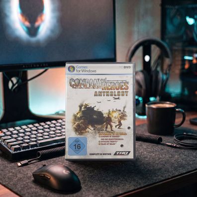 Company of Heroes Anthology PC Strategie Opposing Fronts Tales of Valor Deutsch