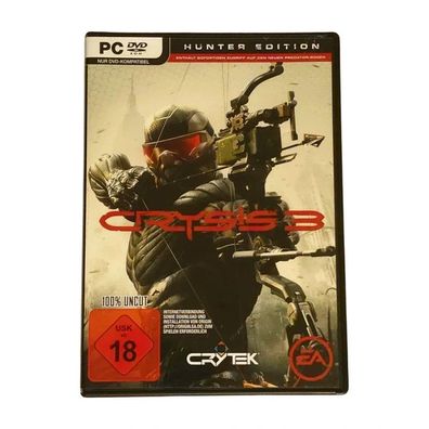 Crysis 3 Hunter Edition PC DVD EA Crytek 2013 Ego-Shooter CIB Sehr Gut DE/ML
