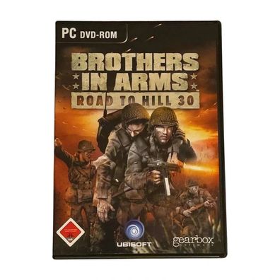 Brothers in Arms Road to Hill 30 PC DVD Gearbox Ubisoft 2005 WW2 CIB Sehr Gut