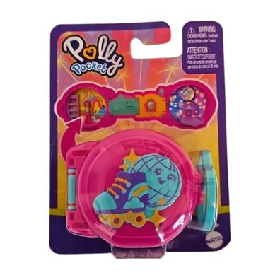 Polly Pocket On The Go Rollschuh Compact Mattel NEU OVP Mädchen Spielzeug Sammle