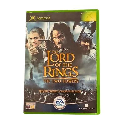 Lord of the Rings Two Towers Xbox Original CIB EA sehr gut NL Version