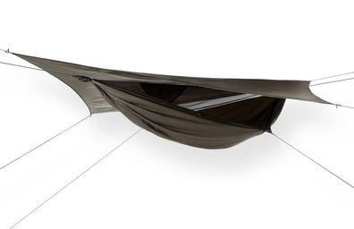 Hennessy Hammocks Explorer Deluxe XL Asym ZIP - Outdoor Hängematte mit Moskiton