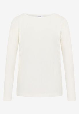 CECIL Ripp-Shirt langarm