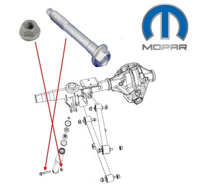 Schraube & Mutter HA (Stoßdämpfer) RAM 1500 (Gen.5)
