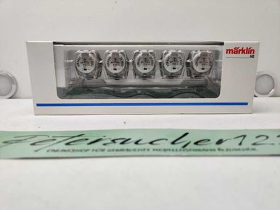 Märklin H0 AC 4853 / Behältertragwagen der Bauart Lbgjs 598 / DB/ Ep. IV / OVP