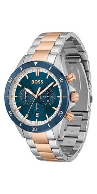 HB1513937 Hugo Boss Santiago Herrenuhr Quarz Edelstahl
