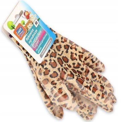 RAVI Gartenhandschuhe aus Polyester, Größe M