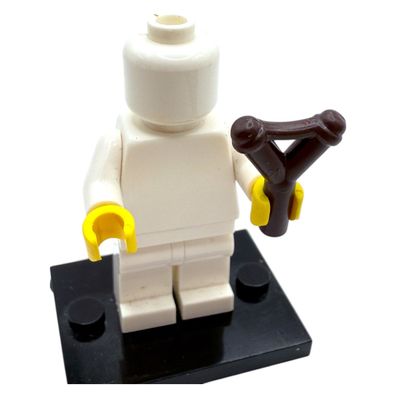 Lego® Minifiguren Zubehör "Steinschleuder braun" 46843 Zwille Lausbub Junge
