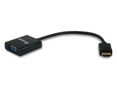 Equip 11903607 HDMI-VGA Adapter equip mit Audio schwarz