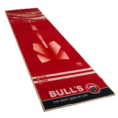 BULL'S Carpet-Mat "180" red / 1 Stck
