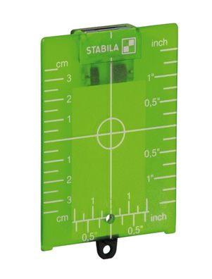 Stabila Zielplatte ZP grün