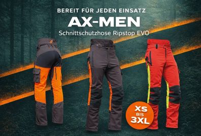 Forstschutz Schnittschutzhose Schnittschutzlatzhose Latzhose KWF Größe XS - 3XL