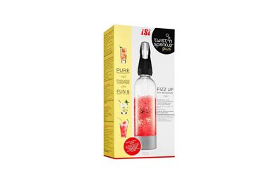 iSi Twist n Sparkle Starterset 1 L Wassersprudler mit 6 Kohlensäurekapseln