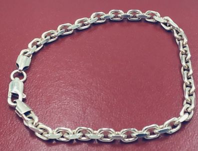 Vintage Ankerketten Armband 0,925 Sterlingsilber - MASSIV