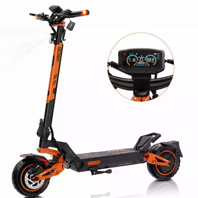 RCB D7 MAX E-Scooter ABE Dualmotor 2x1800W 100KM NFC APP 20km/h