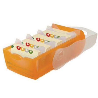 Karteibox Croco A8 Han orange-transl. 998-613