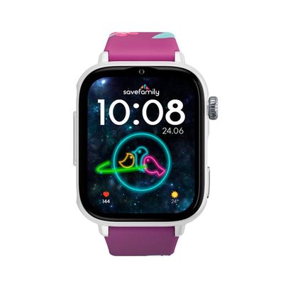 SaveWatch Plus 2, 4,7 cm (1.85"), AMOLED, Touchscreen, 16 GB, GPS, 55 g