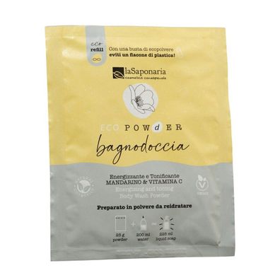 La Saponaria Duschgelpulver, Mandarine und Vitamin C, 25 g