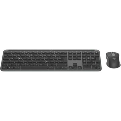 Logitech Wireless Keyboard+Mouse MK950 Signature Slim black