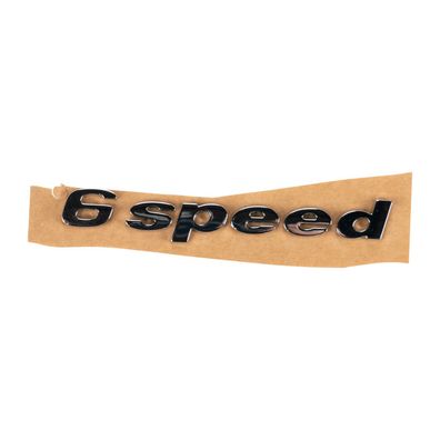 Original Fiat Emblem Schriftzug 6 Speed Heckklappe hinten Stilo 03-07 51753724
