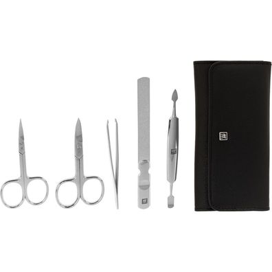 Zwilling Classic INOX Dr. kn-Etui Rindleder, schwarz, 5-tlg