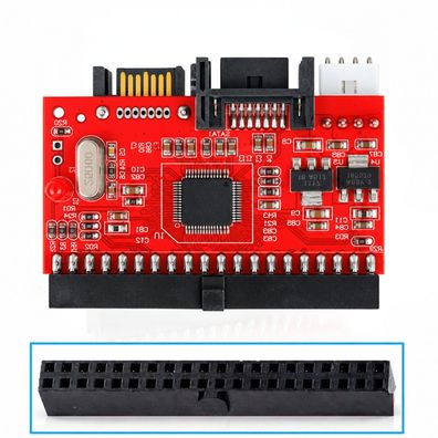 G02 IDE zu SATA & SATA zu IDE 2-in-1 Adapter Konverter für HDD & DVD-Laufwerk