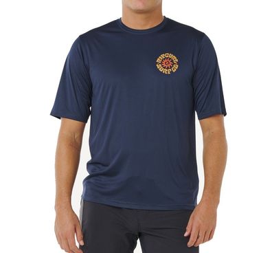 RIP CURL T-Shirt Pacific Rinse Surflite Upf dark navy - Größe: L