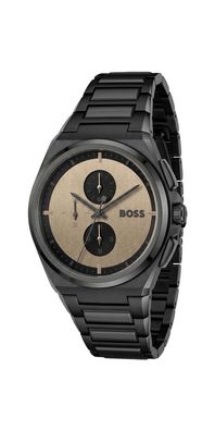 Hugo Boss Steer Herrenuhr schwarz Edelstahl HB1514043