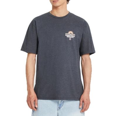 VOLCOM T-Shirt Sure Thing heather black - Größe: S