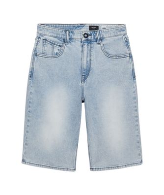 VOLCOM Kids Short Billow Denim desert dirt indigo - Größe: 28 (158-163)