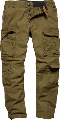 Vintage Industries Cargohose Pack Pants Olive