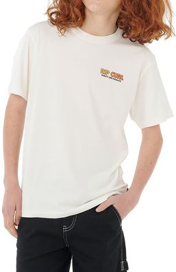 RIP CURL Kids T-Shirt Surf Revival Lined Up bone - Größe: 16 (165)